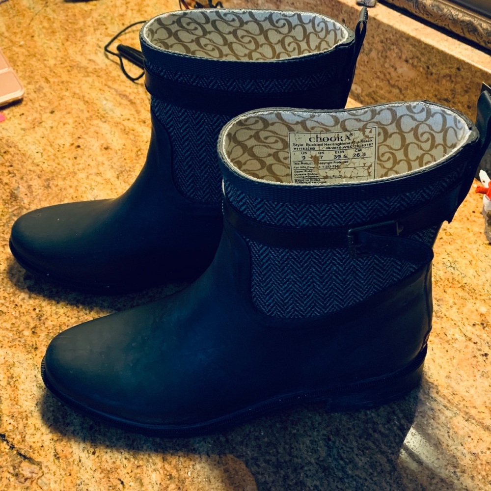 Chooka short rain boots